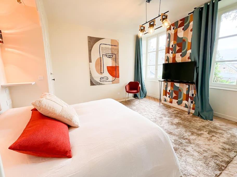 Appartement Cote Jardin - Centre Alençon Exterior foto